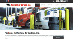 Desktop Screenshot of montanaaircartage.com
